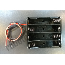 Držák na 4 mikrotužkové baterie, 4x AAA